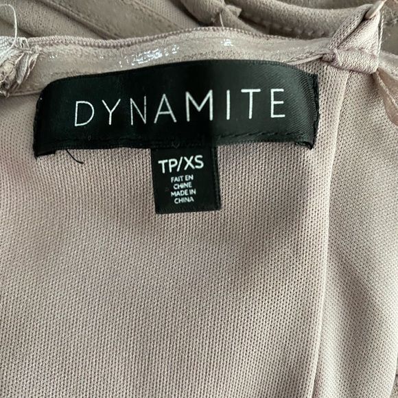 Dynamite lilac body con dress w/ removable straps - Picture 4 of 6